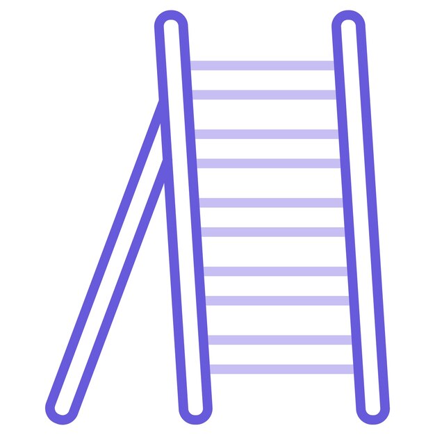 Ilustración vectorial de la escalera