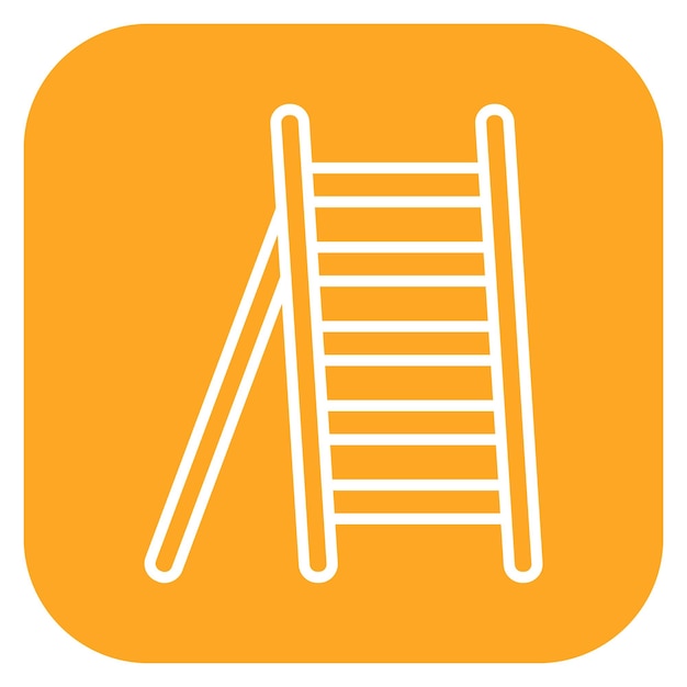 Ilustración vectorial de la escalera