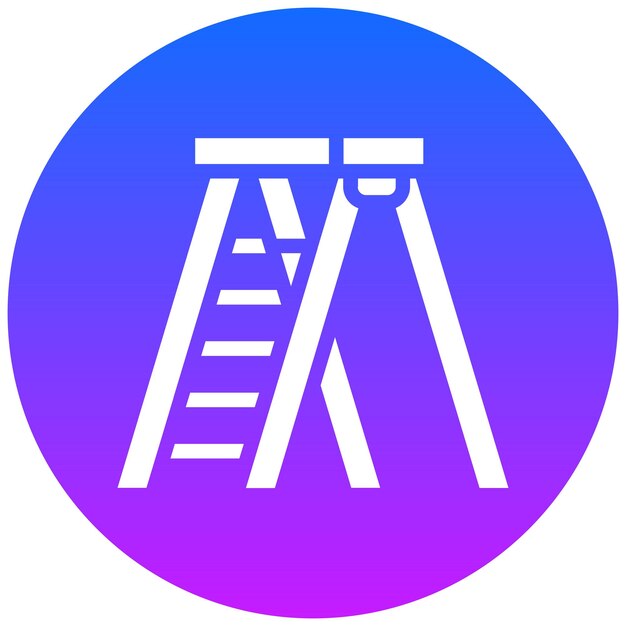 Ilustración vectorial de la escalera