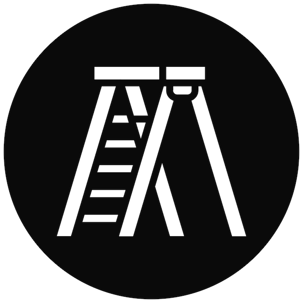 Ilustración vectorial de la escalera
