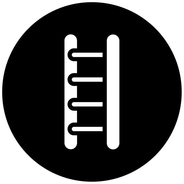 Ilustración vectorial de la escalera