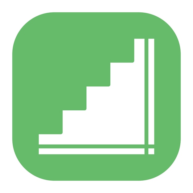 Ilustración vectorial de las escaleras