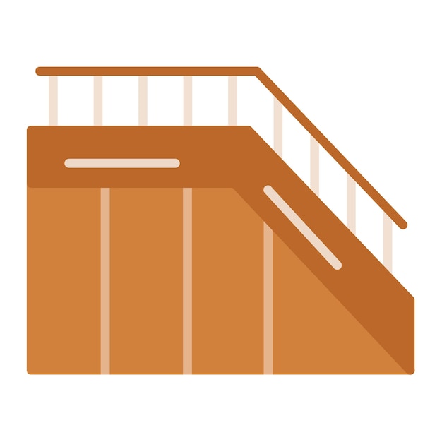 Ilustración vectorial de las escaleras