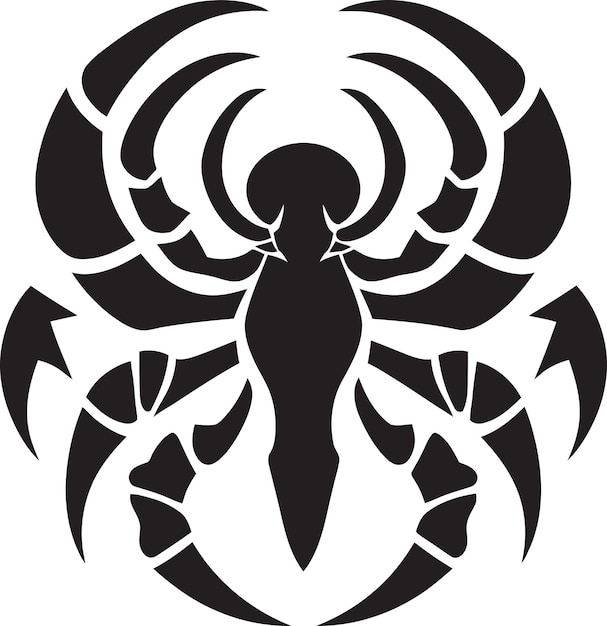 Ilustración vectorial del escorpión la intersección del arte y la ciencia escorpiones vectorializados
