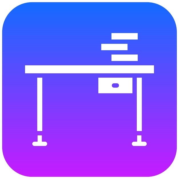 Ilustración vectorial de escritorio