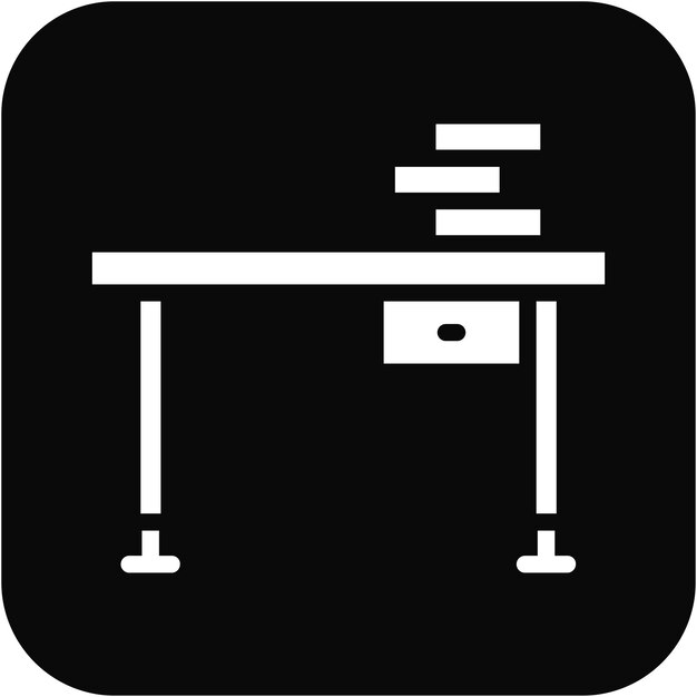 Ilustración vectorial de escritorio