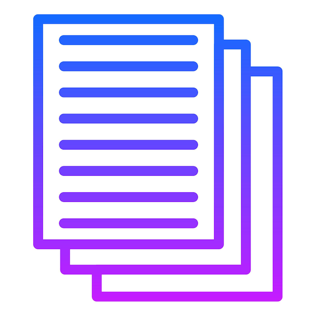 Ilustración vectorial de escritura