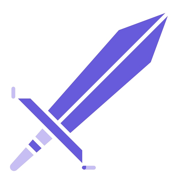 Ilustración vectorial de la espada