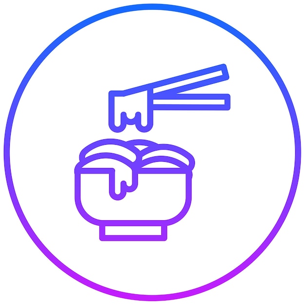 Ilustración vectorial de espaguetis