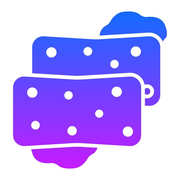 Ilustración vectorial de la esponja