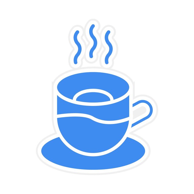 Ilustración vectorial del espresso