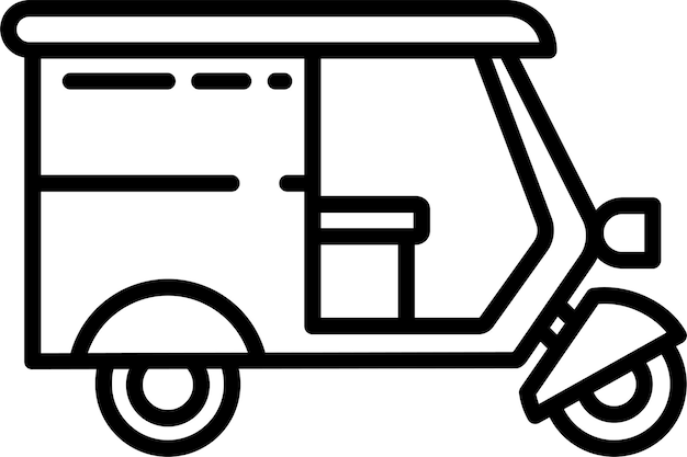 Ilustración vectorial del esquema de entrega