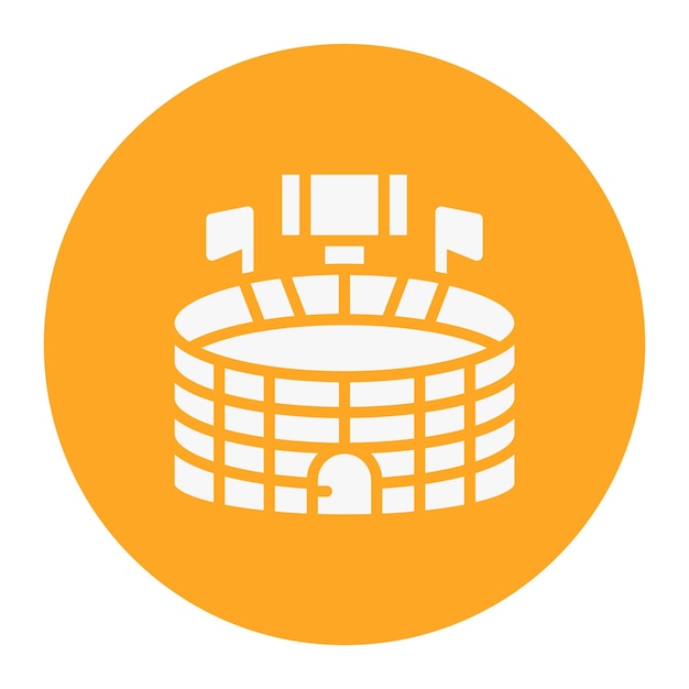 Ilustración vectorial del estadio