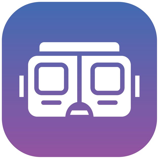 Ilustración vectorial estereoscópica