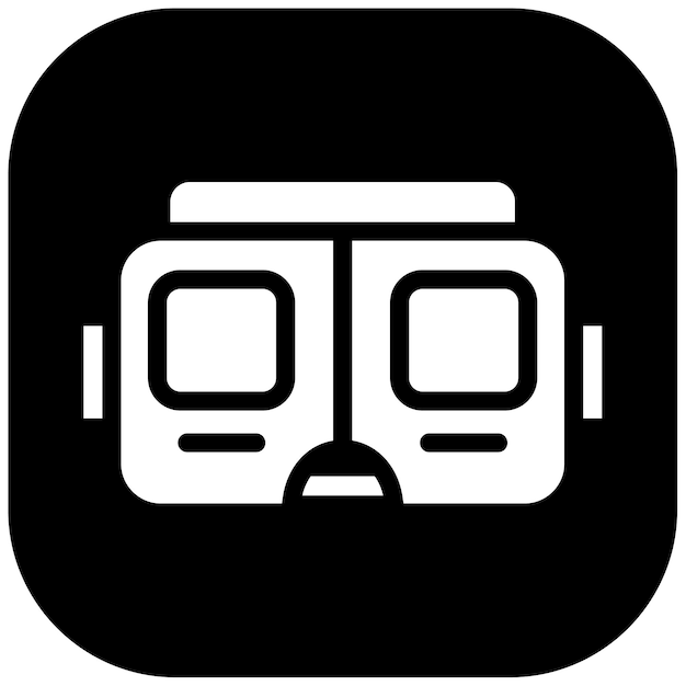 Ilustración vectorial estereoscópica