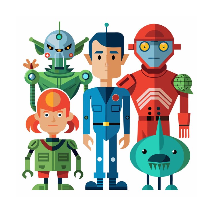 Vector ilustración vectorial de estilo 3d