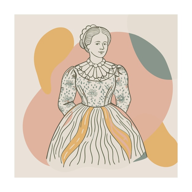 Ilustración vectorial de estilo de grabado antiguo