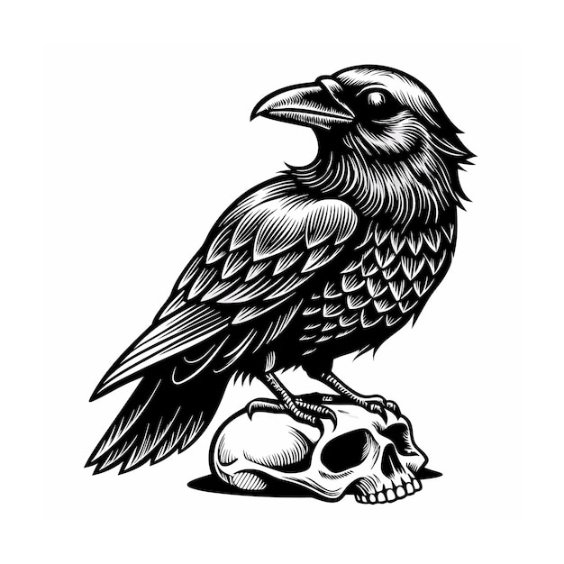 Ilustración vectorial de estilo de grabado antiguo
