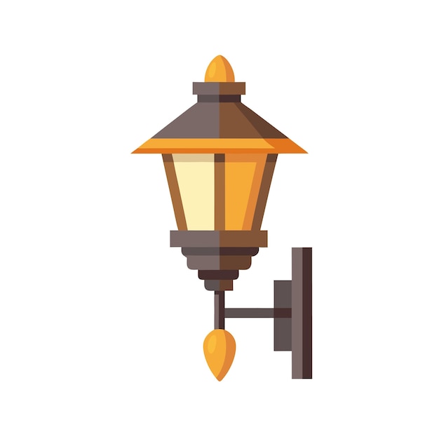 Ilustración vectorial de estilo plano del equipo de solución de iluminación electrónica