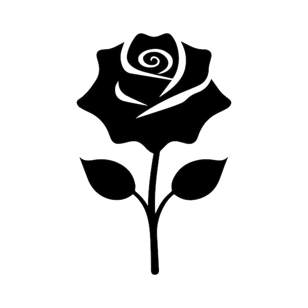 Ilustración vectorial de estilo rosa del logotipo