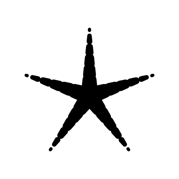 ilustración vectorial de estrella
