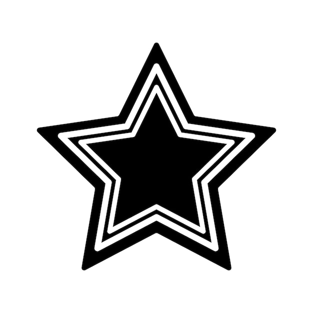 ilustración vectorial de estrella