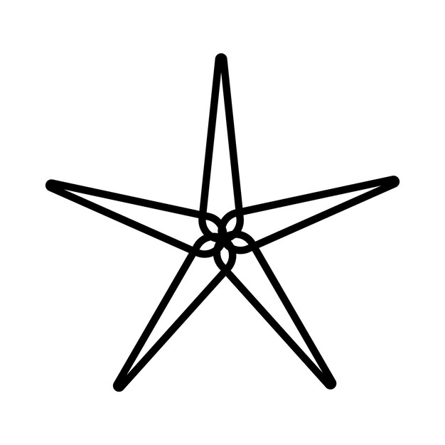 ilustración vectorial de estrella