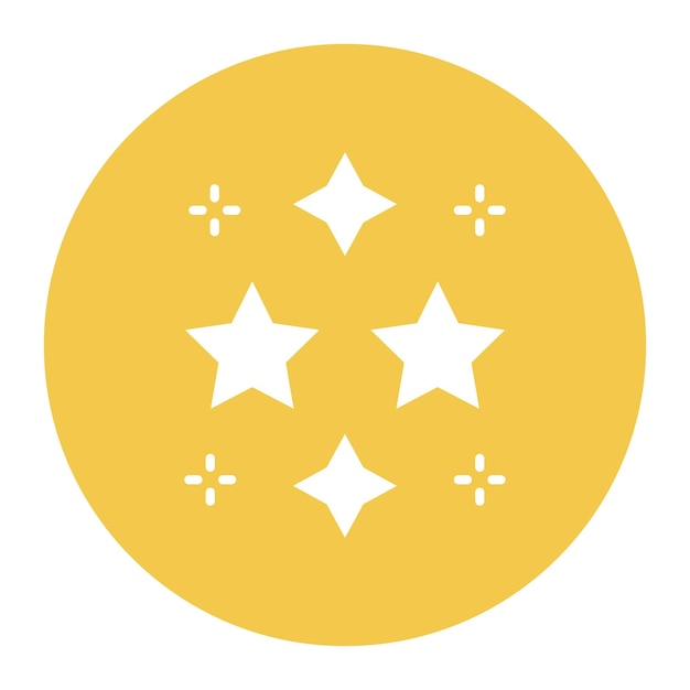 Ilustración vectorial de las estrellas