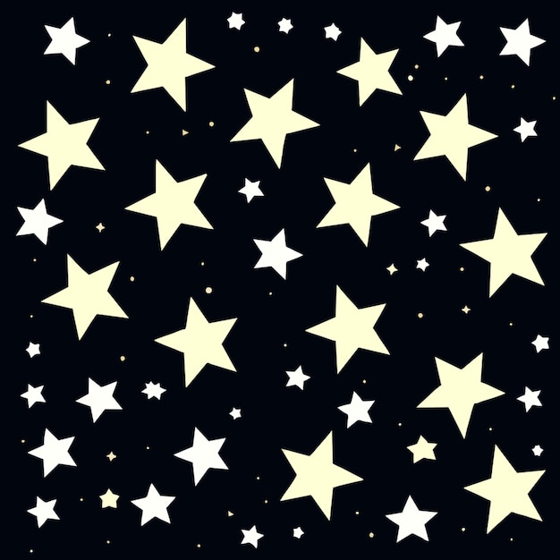 Ilustración vectorial de las estrellas