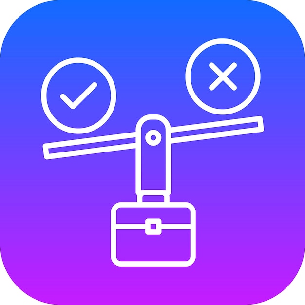 Ilustración vectorial de la ética empresarial