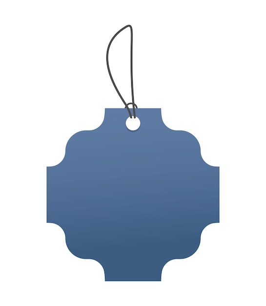 Ilustración vectorial de etiqueta