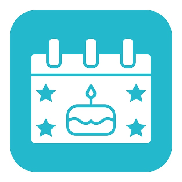 Ilustración vectorial de eventos de cumpleaños