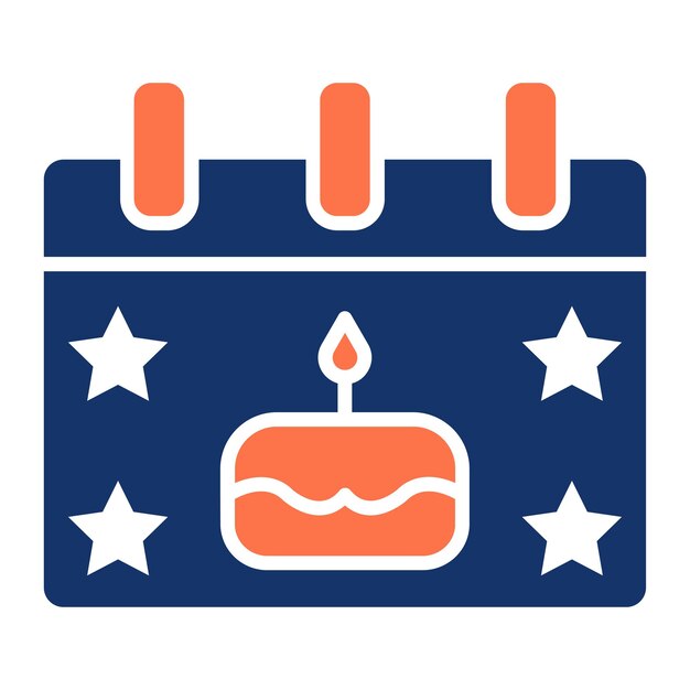 Ilustración vectorial de eventos de cumpleaños