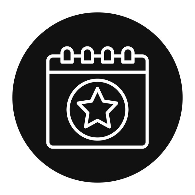 Ilustración vectorial de eventos