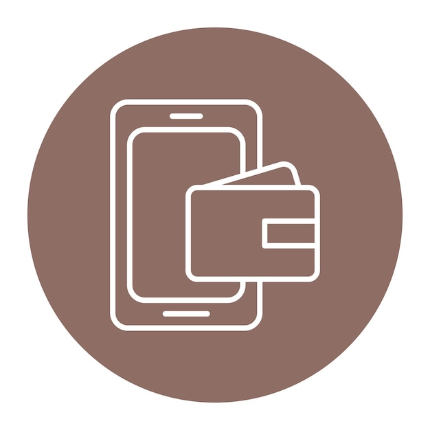 Ilustración vectorial de Ewallet