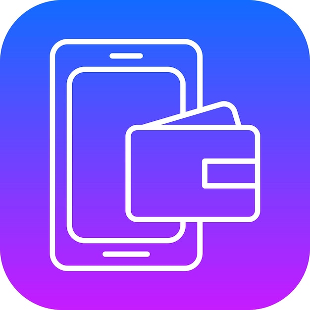 Ilustración vectorial de Ewallet