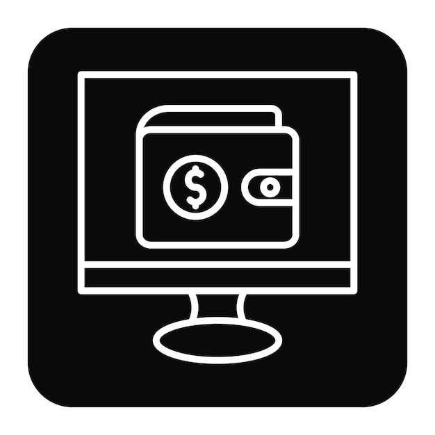 Ilustración vectorial de Ewallet
