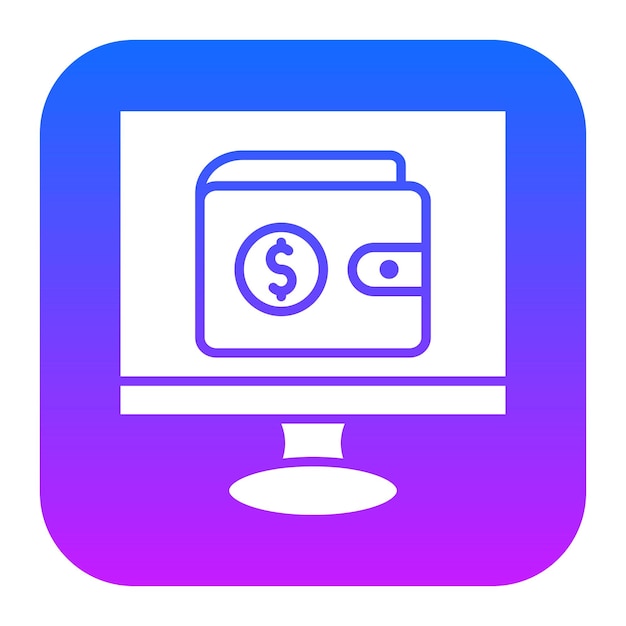 Ilustración vectorial de Ewallet