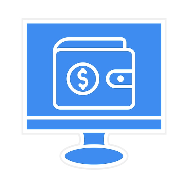 Ilustración vectorial de Ewallet