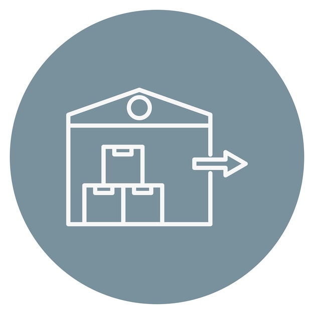 Ilustración vectorial de exportación