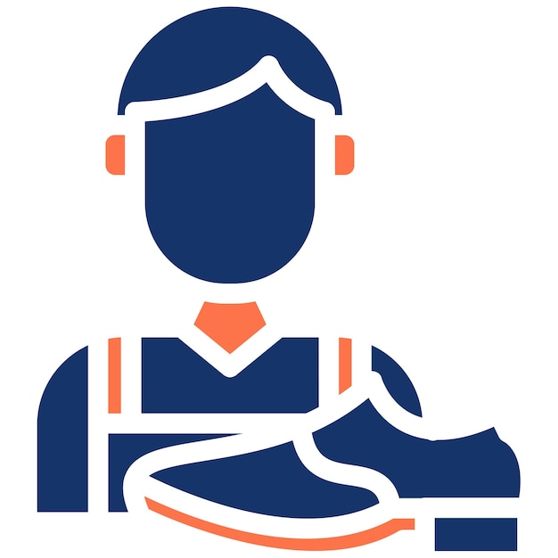 Ilustración vectorial del fabricante de zapatos para hombres