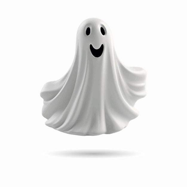 Vector ilustración vectorial del fantasma de halloween