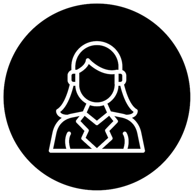 Ilustración vectorial femenina de especialista en redes