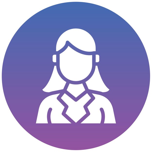 Ilustración vectorial femenina de especialista en redes