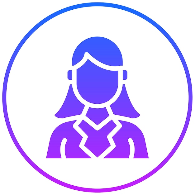 Ilustración vectorial femenina de especialista en redes