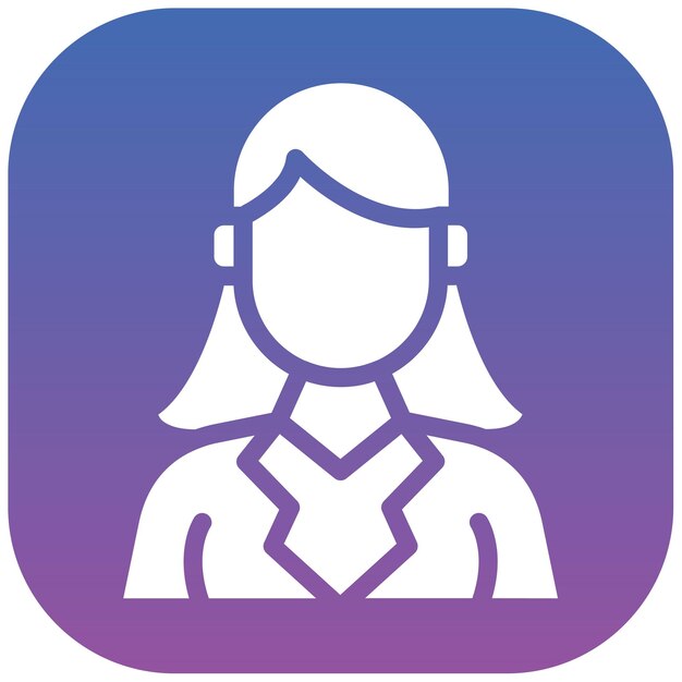 Ilustración vectorial femenina de especialista en redes