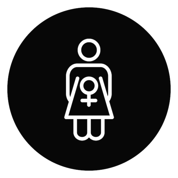 Ilustración vectorial femenina