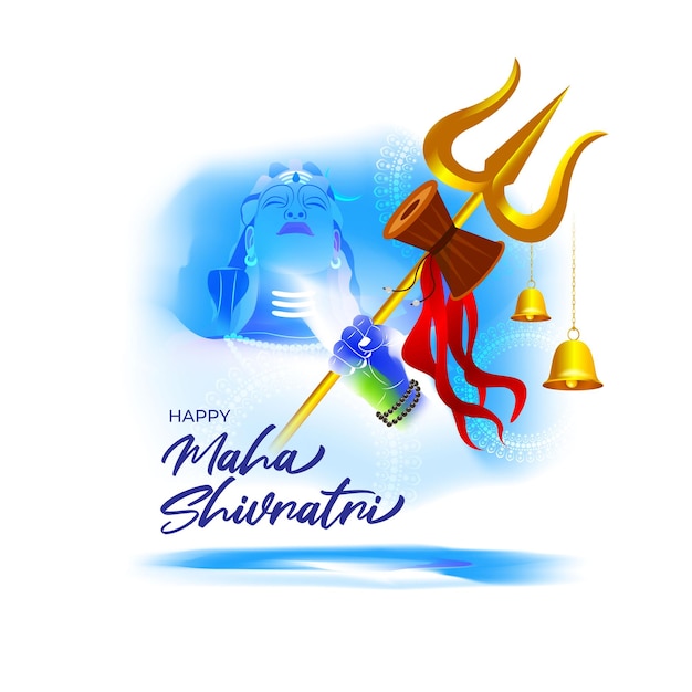 Ilustración vectorial del festival Maha Shivratri