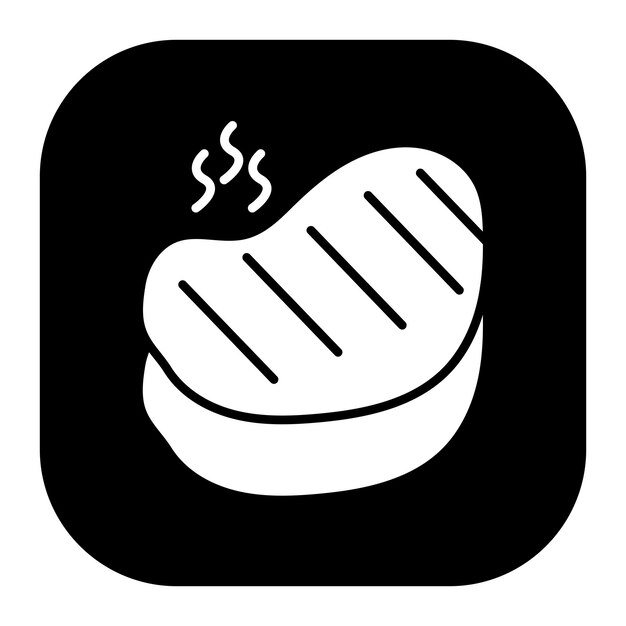 Ilustración vectorial del filete