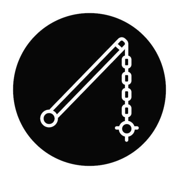 Ilustración vectorial de flail